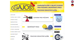 Desktop Screenshot of gajos.sk